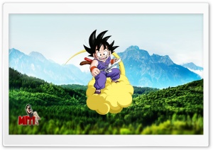 Goku Nimbus Ultra HD Wallpaper for 4K UHD Widescreen desktop, tablet & smartphone