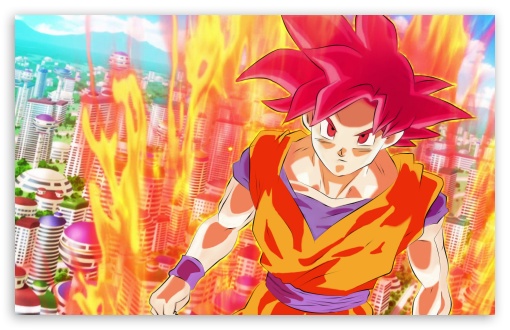 Goku Super Saiyan God Ultra HD Desktop Background Wallpaper for : Multi  Display, Dual Monitor : Tablet : Smartphone