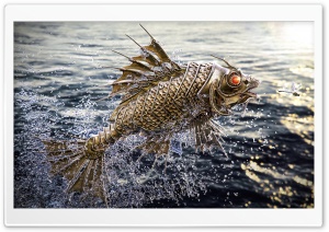 Gold Fish Ultra HD Wallpaper for 4K UHD Widescreen desktop, tablet & smartphone
