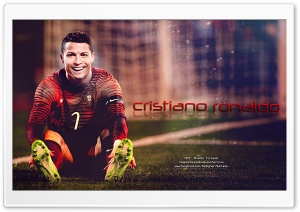 Gold painting of Cristiano Ronaldo Ultra HD Wallpaper for 4K UHD Widescreen desktop, tablet & smartphone