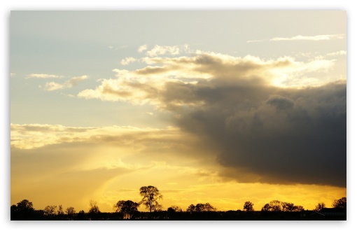 Gold Sunset Sky 6 UltraHD Wallpaper for HD 16:9 ; Widescreen 16:10 5:3 ; Fullscreen 4:3 5:4 3:2 ; Tablet 1:1 ; Mobile 3:5 3:4 ;