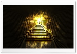 Gold Ziggurat Ultra HD Wallpaper for 4K UHD Widescreen desktop, tablet & smartphone