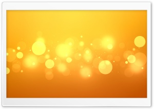Golden Bokeh Ultra HD Wallpaper for 4K UHD Widescreen desktop, tablet & smartphone