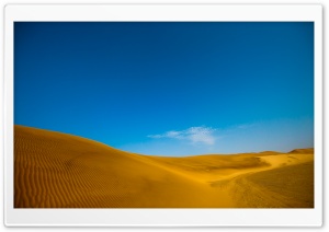 Golden Desert Ultra HD Wallpaper for 4K UHD Widescreen desktop, tablet & smartphone