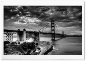 Golden Gate Bridge HDR Ultra HD Wallpaper for 4K UHD Widescreen desktop, tablet & smartphone