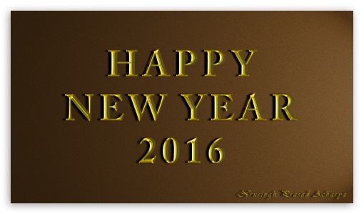 Golden New Year UltraHD Wallpaper for 8K UHD TV 16:9 Ultra High Definition 2160p 1440p 1080p 900p 720p ;