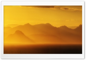 Golden Sunset, Isle of Arran, Scotland Ultra HD Wallpaper for 4K UHD Widescreen desktop, tablet & smartphone