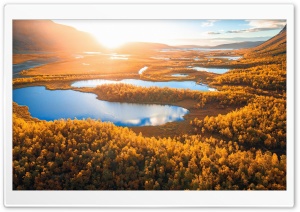 Golden Valley, Autumn Ultra HD Wallpaper for 4K UHD Widescreen desktop, tablet & smartphone