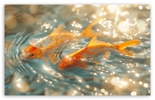 Goldfish, Water Shining, Macro UltraHD Wallpaper for UHD 16:9 2160p 1440p 1080p 900p 720p ; 8K UHD TV 16:9 Ultra High Definition 2160p 1440p 1080p 900p 720p ; UltraWide 21:9 24:10 ; Widescreen 16:10 5:3 WHXGA WQXGA WUXGA WXGA WGA ; Fullscreen 4:3 5:4 3:2 UXGA XGA SVGA QSXGA SXGA DVGA HVGA HQVGA ( Apple PowerBook G4 iPhone 4 3G 3GS iPod Touch ) ;