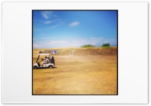 Golf Cart 4K UHD Wallpaper for Widescreen and UltraWide Desktop, UltraHD TV, Smartphone, Tablet