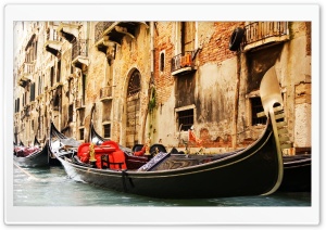 Gondola Venice Ultra HD Wallpaper for 4K UHD Widescreen desktop, tablet & smartphone