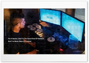 Good Hacker 4K UHD Wallpaper for Widescreen and UltraWide Desktop, UltraHD TV, Smartphone, Tablet