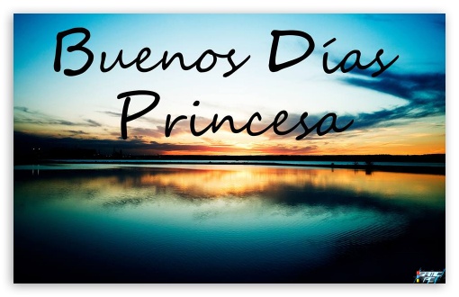 Good morning Princess UltraHD Wallpaper for Wide 16:10 Widescreen WHXGA WQXGA WUXGA WXGA ;