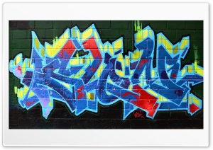 Graffiti On Wall Ultra HD Wallpaper for 4K UHD Widescreen desktop, tablet & smartphone