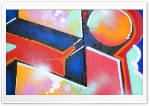 Graffiti Red Ultra HD Wallpaper for 4K UHD Widescreen desktop, tablet & smartphone