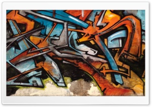 Graffiti Typography Ultra HD Wallpaper for 4K UHD Widescreen desktop, tablet & smartphone