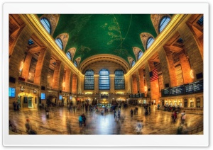 Grand Central Terminal, New York City, NY Ultra HD Wallpaper for 4K UHD Widescreen desktop, tablet & smartphone
