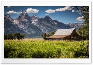 Grand Teton from Mormon Row Historic District Ultra HD Wallpaper for 4K UHD Widescreen desktop, tablet & smartphone
