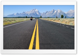 Grand Teton National Park Road Ultra HD Wallpaper for 4K UHD Widescreen desktop, tablet & smartphone