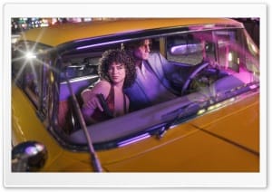 Grand Theft Auto 6, Lucia and Jason Driving Through Vice City 4K UHD Wallpaper for Widescreen and UltraWide Desktop, UltraHD TV, Smartphone, Tablet