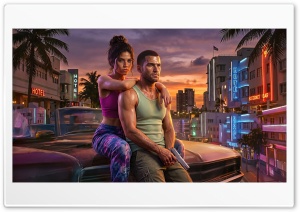 Grand Theft Auto 6 The New Era 4K UHD Wallpaper for Widescreen and UltraWide Desktop, UltraHD TV, Smartphone, Tablet