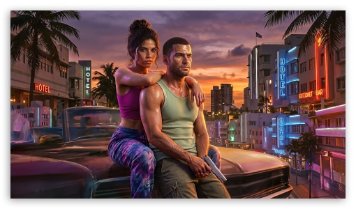 Grand Theft Auto 6 The New Era UltraHD Wallpaper for UHD 16:9 ; HD 16:9 ;