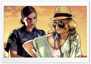 Grand Theft Auto: V Ultra HD Wallpaper for 4K UHD Widescreen desktop, tablet & smartphone