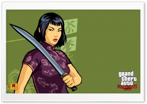 Grand Theft Auto Chinatown Wars Ling Ultra HD Wallpaper for 4K UHD Widescreen desktop, tablet & smartphone