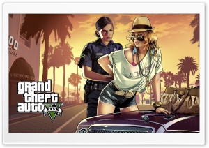 Grand Theft Auto GTA V 2013 Ultra HD Wallpaper for 4K UHD Widescreen desktop, tablet & smartphone