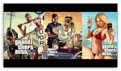 Grand Theft Auto V artwork UltraHD Wallpaper for 8K UHD TV 16:9 Ultra High Definition 2160p 1440p 1080p 900p 720p ; Mobile 16:9 - 2160p 1440p 1080p 900p 720p ; Dual 5:4 QSXGA SXGA ;