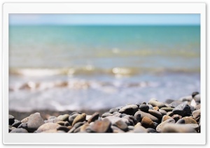 Gravel On A Beach Ultra HD Wallpaper for 4K UHD Widescreen desktop, tablet & smartphone