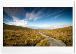 Gravel Road Ultra HD Wallpaper for 4K UHD Widescreen Desktop, Lockscreen, Screensaver, TV, Tablet, Smartphone