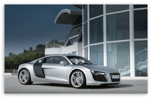 Gray Audi R8 7 UltraHD Wallpaper for HD 16:9 ; Widescreen 16:10 5:3 ; Fullscreen 3:2 ;