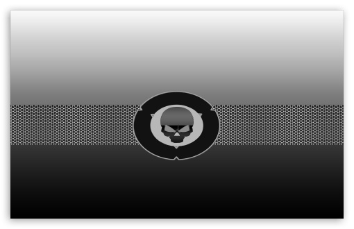 Gray Skull UltraHD Wallpaper for Widescreen 16:10 ;