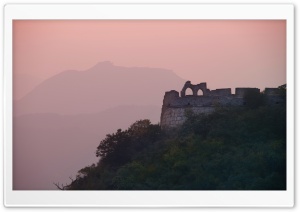 Great Wall In The Evening Light Ultra HD Wallpaper for 4K UHD Widescreen desktop, tablet & smartphone