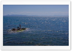 Greek Fishing Ultra HD Wallpaper for 4K UHD Widescreen desktop, tablet & smartphone