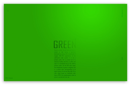 GREEN UltraHD Wallpaper for Wide 16:10 5:3 Widescreen WHXGA WQXGA WUXGA WXGA WGA ; Mobile 5:3 - WGA ;