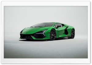 Green Car, Lamborghini, Supercar, Sports Car, Performance 4K UHD Wallpaper for Widescreen and UltraWide Desktop, UltraHD TV, Smartphone, Tablet
