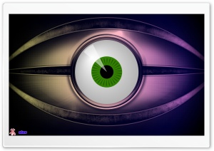 Green Eye 4K UHD Wallpaper for Widescreen and UltraWide Desktop, UltraHD TV, Smartphone, Tablet