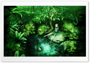Green Fairy Ultra HD Wallpaper for 4K UHD Widescreen desktop, tablet & smartphone