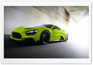 Green Fast Car Ultra HD Wallpaper for 4K UHD Widescreen desktop, tablet & smartphone
