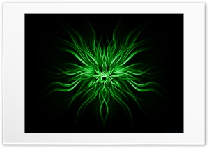 green flower 4K UHD Wallpaper for Widescreen and UltraWide Desktop, UltraHD TV, Smartphone, Tablet