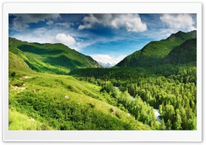 Green Highlands Ultra HD Wallpaper for 4K UHD Widescreen desktop, tablet & smartphone