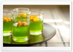 Green Jelly Ultra HD Wallpaper for 4K UHD Widescreen desktop, tablet & smartphone