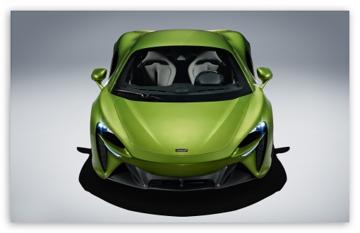 Green McLaren Artura Hybrid Electric Sports Car UltraHD Wallpaper for UHD 16:9 ; HD 16:9 ; Widescreen 16:10 5:3 ; Fullscreen 4:3 5:4 3:2 ; Tablet 1:1 ;