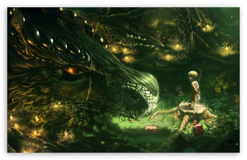 green monster UltraHD Wallpaper for Widescreen 16:10 ;