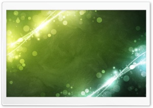 Green Sparkles Ultra HD Wallpaper for 4K UHD Widescreen desktop, tablet & smartphone