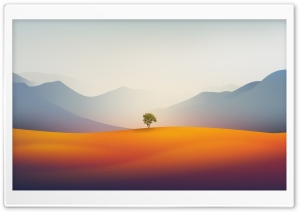 Green Tree Desert Ultra HD Wallpaper for 4K UHD Widescreen desktop, tablet & smartphone