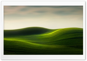 Green Wavy Hills, Nature Ultra HD Wallpaper for 4K UHD Widescreen desktop, tablet & smartphone