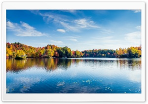 Greenwood Lake, Foliage, Autumn, Fall Ultra HD Wallpaper for 4K UHD Widescreen desktop, tablet & smartphone
